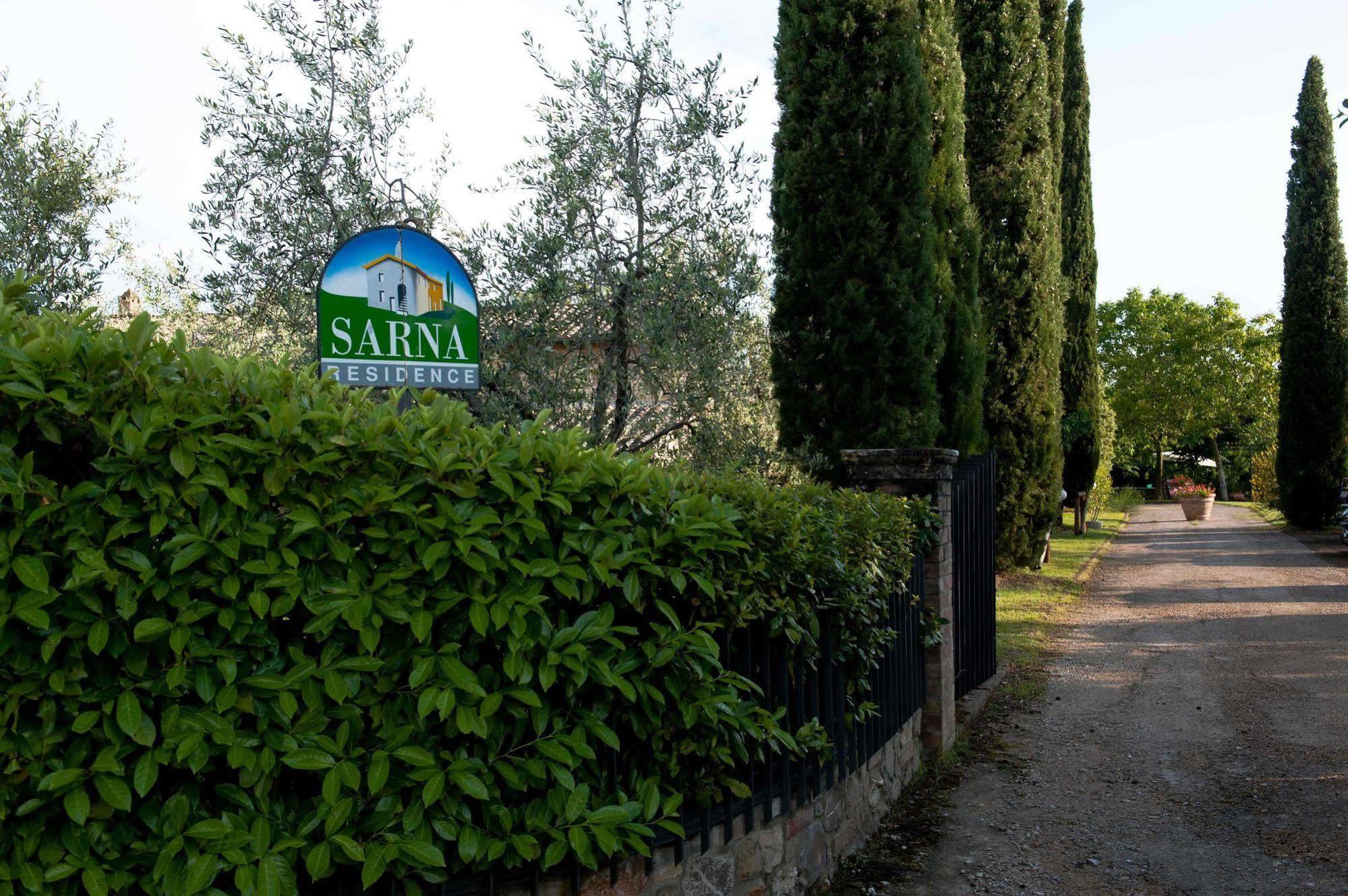 Sarna Residence San Quirico dʼOrcia Exterior foto